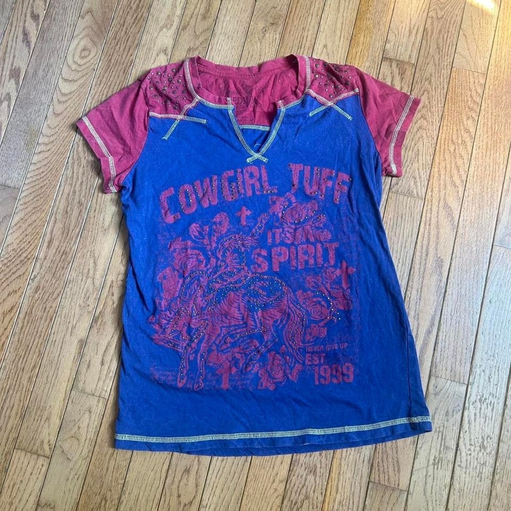 Y2K Affliction Style Emo Goth‎ Shirt